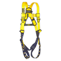 3M Delta Vest-Style Harness W/Back D-Ring, Tongue Buckle Leg Straps, Unvrsl 1102000